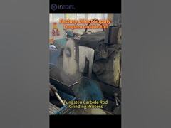 Schleifprozess für Wolframkarbidstäbe