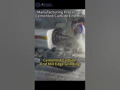 Schaftfräser-Herstellungsprozess #Fabrik #Fertigung #CNC