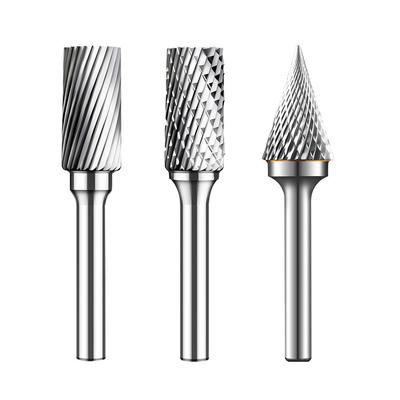 Einzelne und doppelte Zahn-Sätze schreiben Hartmetall Burr Deburring