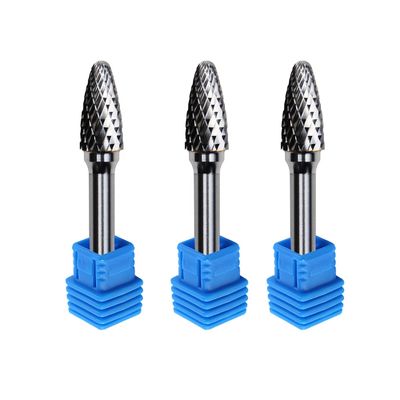 Formen ovale Drehflamme Se Ei-C1225 6mm drehende Hartmetall-Grate 8mm