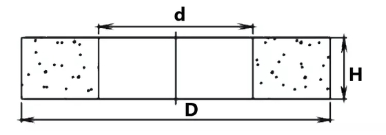 Ölbohrleitungsventilausrüstung Mechanische Dichtung und hohe Verschleißfestigkeit in kundenspezifischem Zement-Wolframkarbid-Dichtungsring