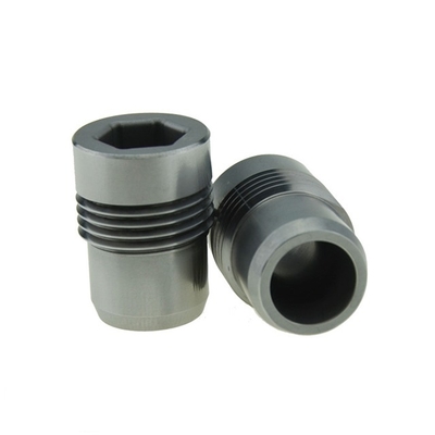 12.7mm Pore Durchmesser YG8 Wolframkarbid Düse für PDC-Bits mit A02 Porosität und schwarze Farbe