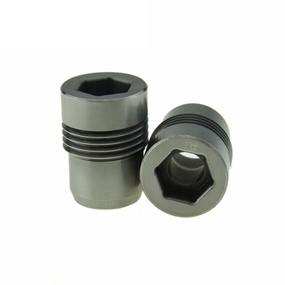 12.7mm Pore Durchmesser YG8 Wolframkarbid Düse für PDC-Bits mit A02 Porosität und schwarze Farbe