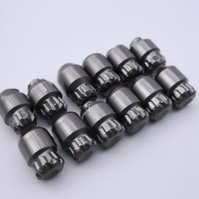 Gezackte Knopf-Zahn-Hartmetall-Abnutzungs-Teile für Öl-Bergbaubohrer