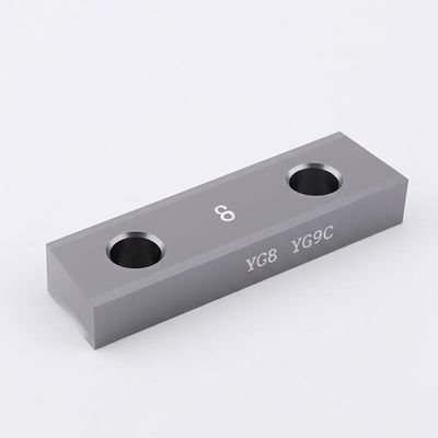 Anpassung Wolframkarbid-Legierung scharfe Klinge dünne Klinge quadratische Klinge für Fräsmaschinen in der Druckindustrie YG8 YG9C