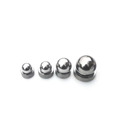 Kundenspezifische Hartmetall-Kugelhähne mit 100% Wolframkarbid-Material und YG8 YG6 YG6X YG9C YG11C YG13C Legierungsspezifikation