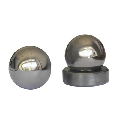 Kundenspezifische Hartmetall-Kugelhähne mit 100% Wolframkarbid-Material und YG8 YG6 YG6X YG9C YG11C YG13C Legierungsspezifikation