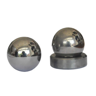 Kundenspezifische Hartmetall-Kugelhähne mit 100% Wolframkarbid-Material und YG8 YG6 YG6X YG9C YG11C YG13C Legierungsspezifikation