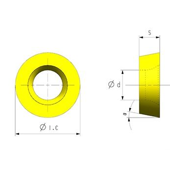 RPMV CNC-Einsatz mit superhartem Material und 11°-Winkel für die Präzisionsbearbeitung von Kupfer in der elektronischen Fertigung