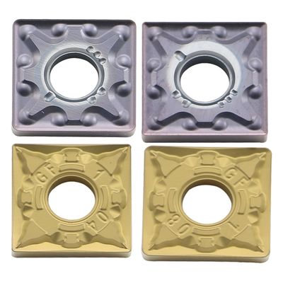 SNMG Modellkarbid CNC-Einsatz mit 0° Winkel und ±0,08-±0,18 Toleranz für die Bearbeitung mit Durchmesser von 4,76 mm bis 7,94 mm