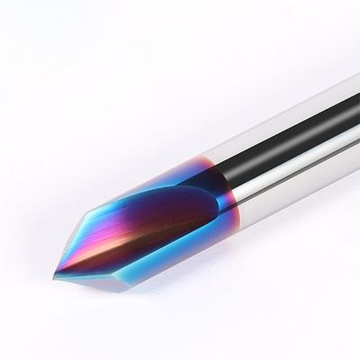 65° Zweiflöten-Schaumwerkzeug mit 90°-Winkel-Wolframkarbid-Fräser für Edelstahl