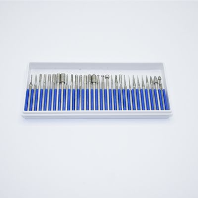 30 verschiedene Formen, hohe Präzision, hohe Härte, Hartmetall-Rotationsfräser, Wolframkarbid-Fräsersatz