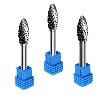 Dreh-Burr Type Nail Drill Bit-Drehdateien des Karbid-Sf5 für Metall 1/4 entgratenes Grinde
