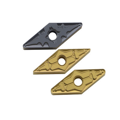 Schneller Ausschnitt VNMG1604 externe Drehenhartmetalleinsätze CNC für die Stahlmaschinelle Bearbeitung