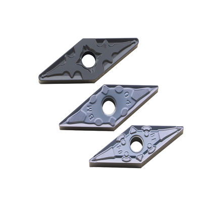 Schneller Ausschnitt VNMG1604 externe Drehenhartmetalleinsätze CNC für die Stahlmaschinelle Bearbeitung