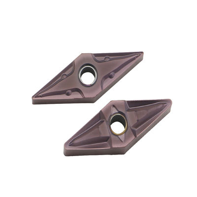 Schneller Ausschnitt VNMG1604 externe Drehenhartmetalleinsätze CNC für die Stahlmaschinelle Bearbeitung