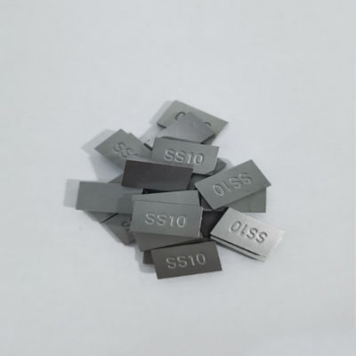 K20 Hartmetall bronzierte Spitzen SS10 für den Schnitt des Steins